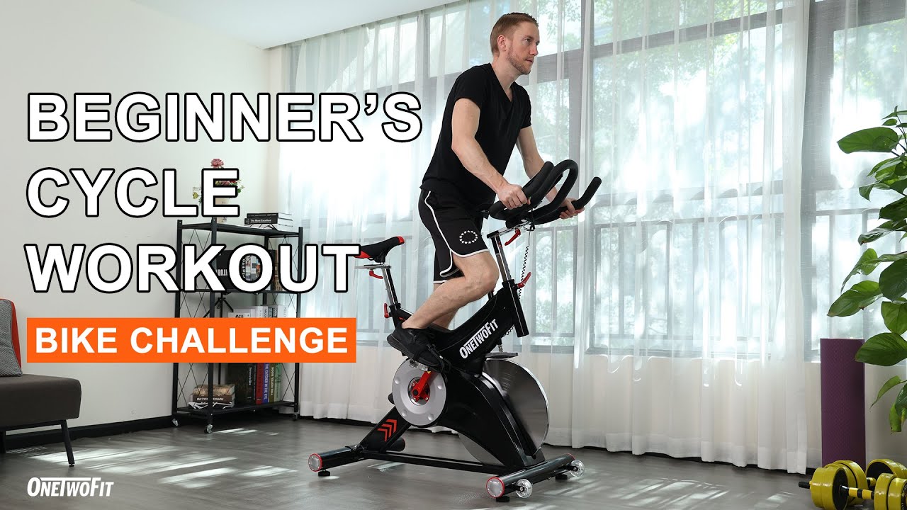 Indoor Cycling HIIT Workout For Beginners OneTwoFit OneTwoFit