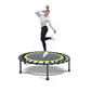 ONETWOFIT 42"/45" Rebounder Trampoline for Adults, Silent Mini Trampoline Indoor Exercise Fitness Trampoline Bungee Rebounder