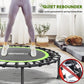 ONETWOFIT 42"/45" Rebounder Trampoline for Adults, Silent Mini Trampoline Indoor Exercise Fitness Trampoline Bungee Rebounder