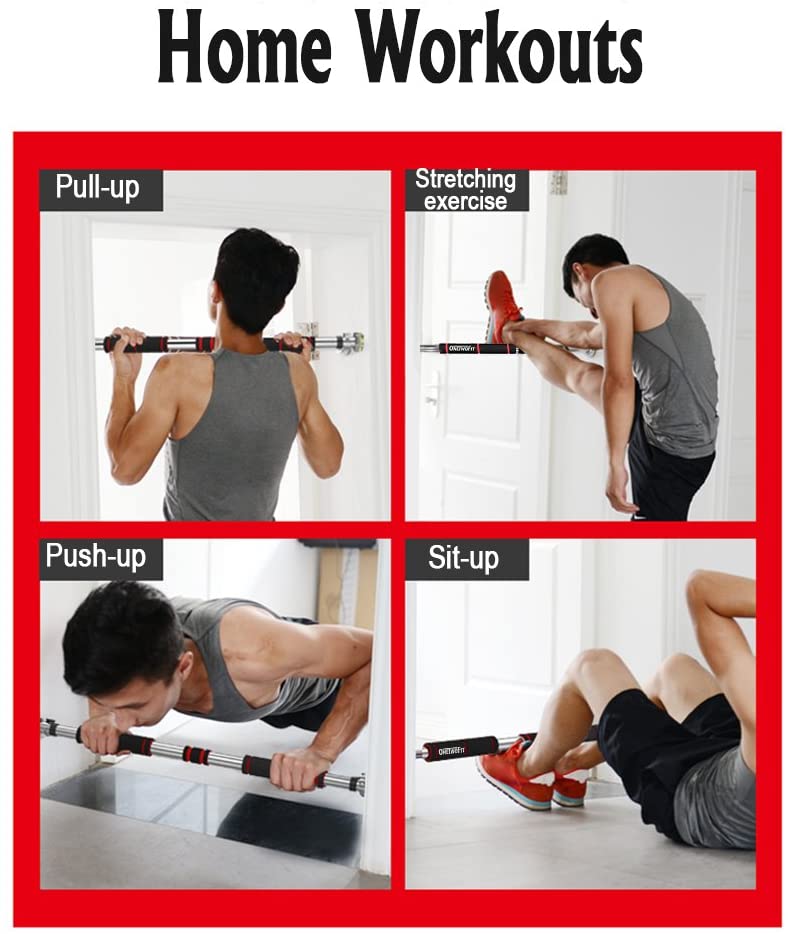 Door pull cheap up bar workouts