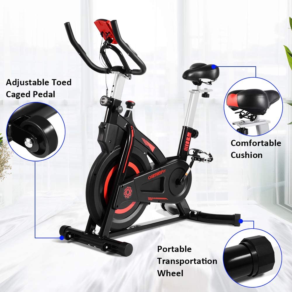 Stationary bike hot sale wheel