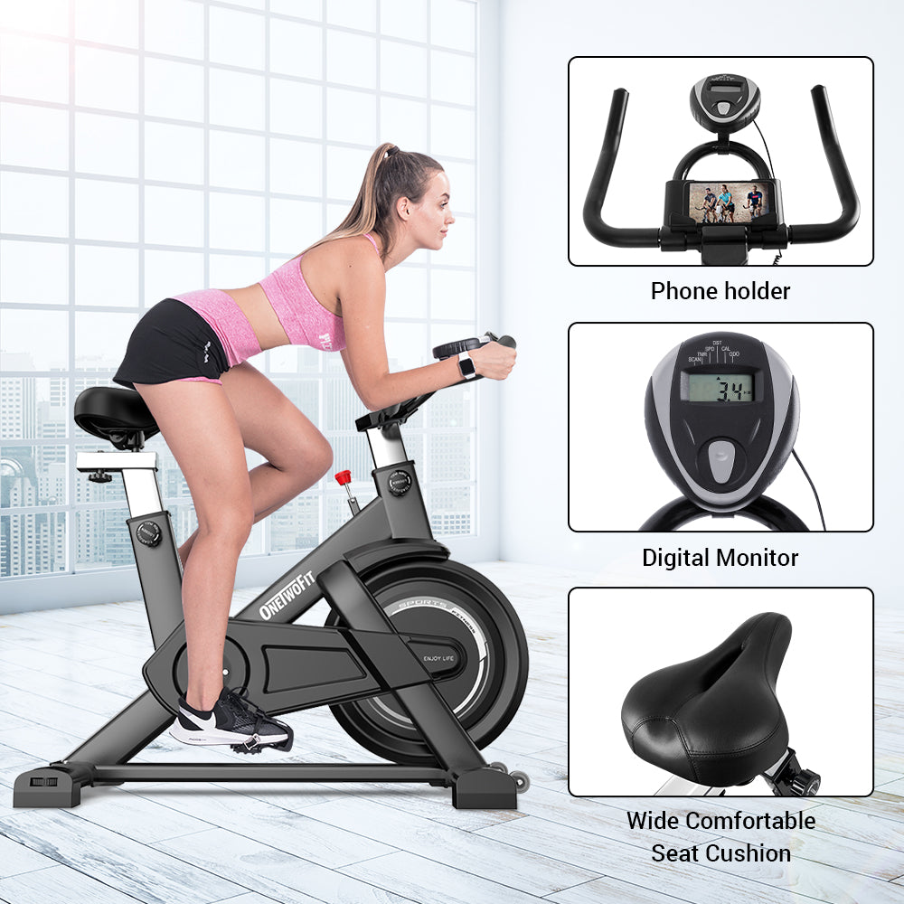 Onetwofit exercise 2025 bike review