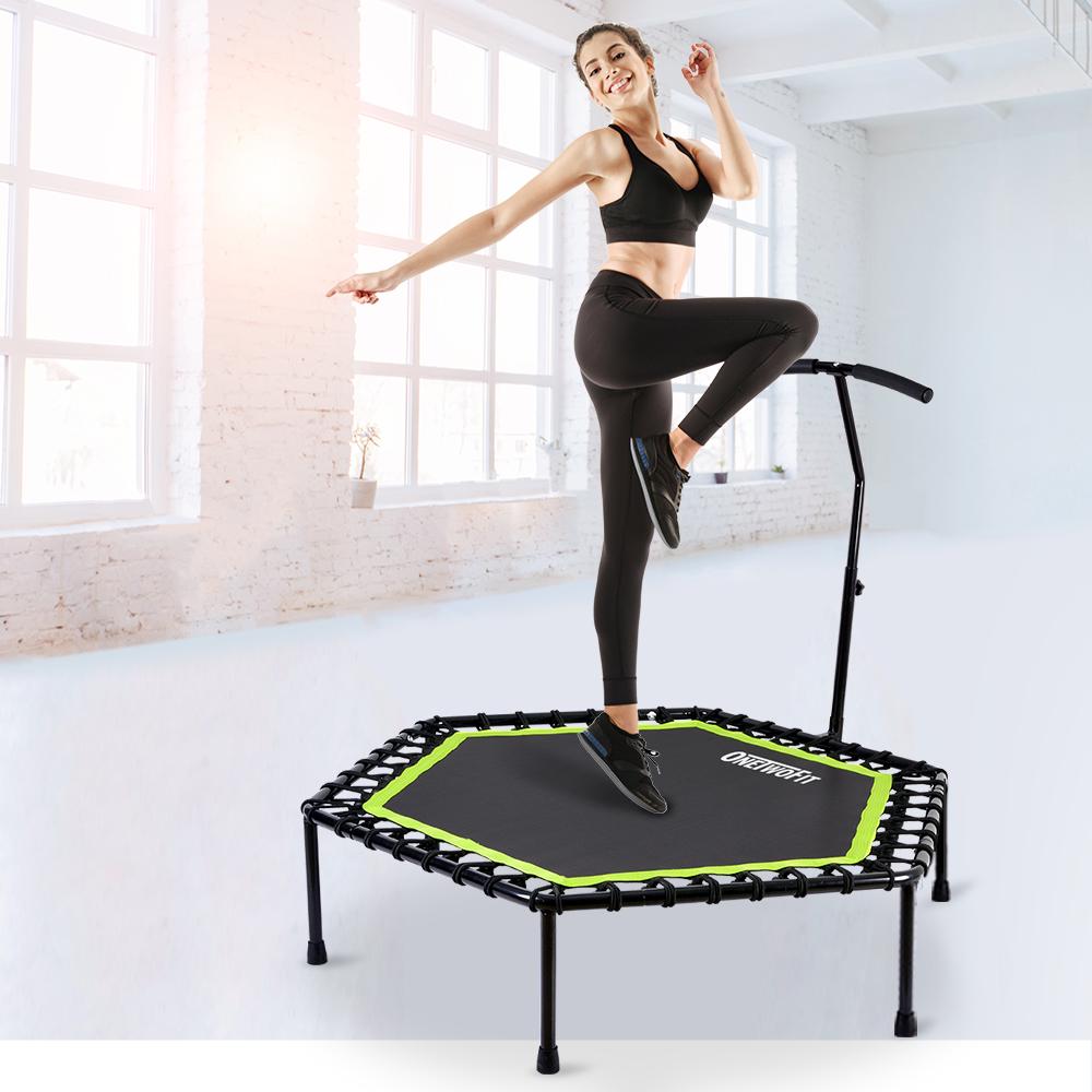 Silent trampoline discount