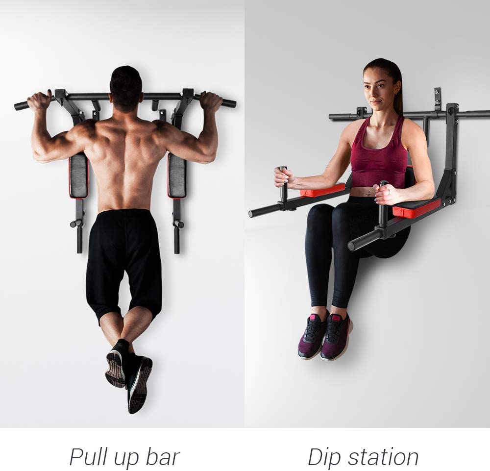 Multifunctional Wall Mounted Pull Up Bar For Body Sculpting and