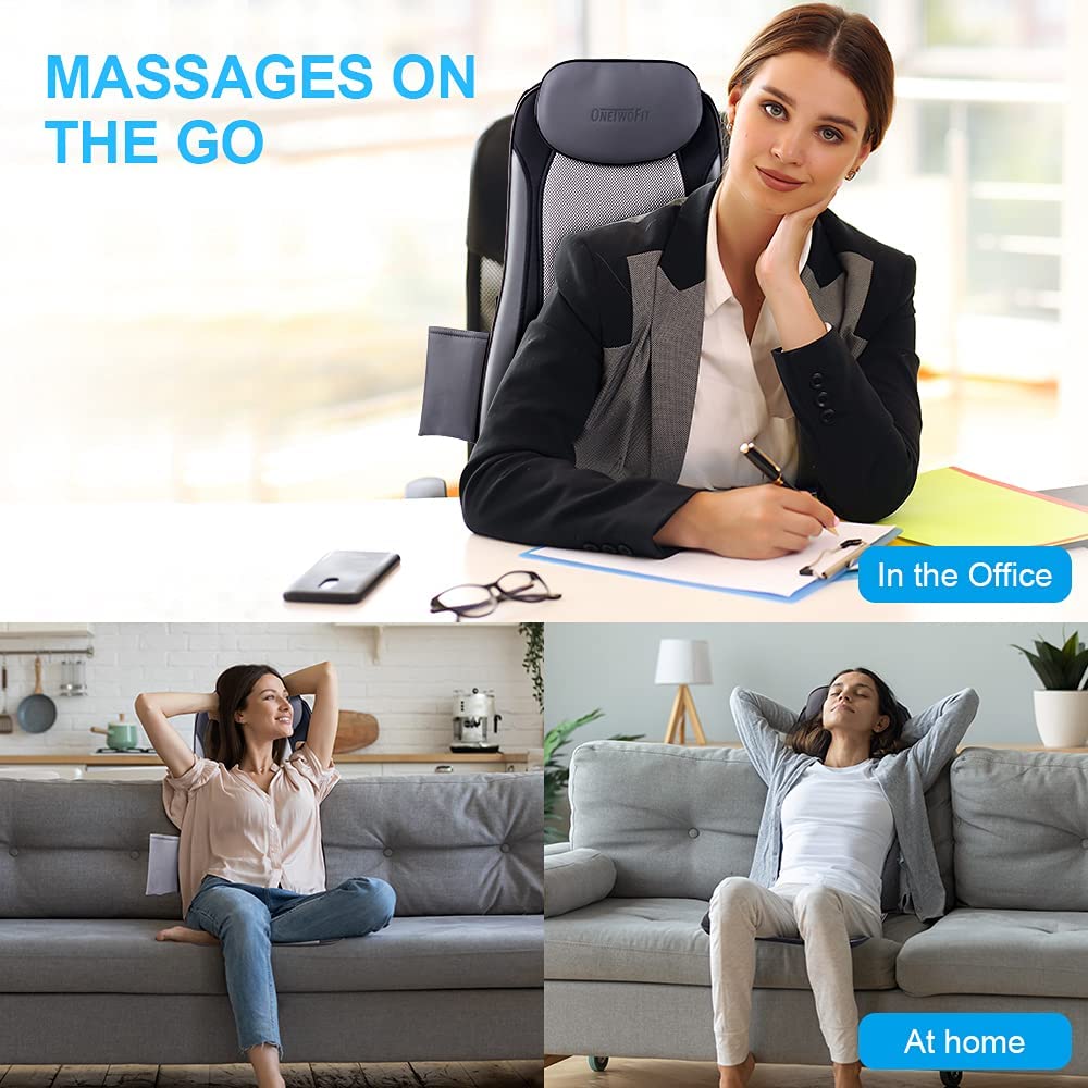 Massage seat shop cushion with heat