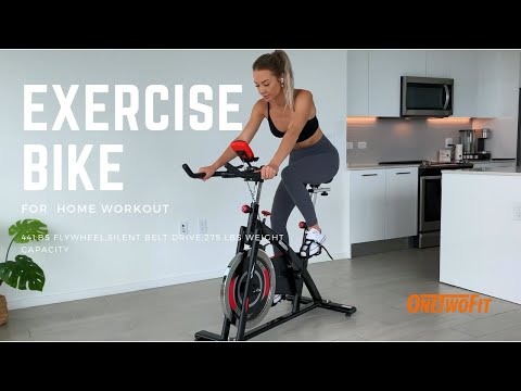 Exercise Bike Weight Loss Bike Pro Belt Drive Heavy Duty Indoor Cycling Bike  – OneTwoFit Health&Fitness